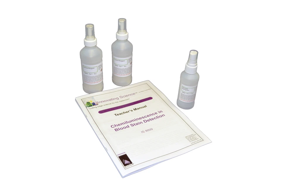 INNOVATING SCIENCE Chemiluminescence in Blood Stain Detection Forensic Kit