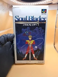 NINTENDO SUPER FAMICOM SFC SOUL BLADER Soul Blazer Japanese Version Boxed - Picture 1 of 11