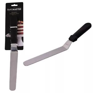 100% Genuine! BAKEMASTER Cranked Palette Knife 20 cm/8" Stainless Steel! - Foto 1 di 5