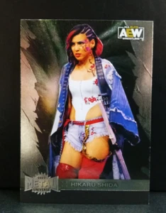 2022 SkyBox Metal Universe AEW Base Hikaru Shida #19 - Picture 1 of 2
