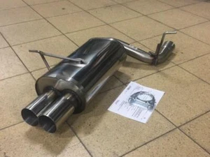 Escape deportivo BMW E46 Compact 316ti 318ti Supersport acero inoxidable - Imagen 1 de 5