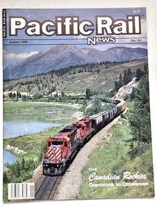 1989 Pacific Rail News Train Railroad Magazine #302 The Canadian Rockies - Picture 1 of 1