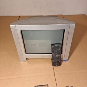 Sony Trinitron KV-13FS100 13" CRT TV mit Fernbedienung Retro Gaming - getestet & funktionsfähig - Bild 1 von 13