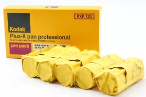 [Unused] Kodak Plus-X Pan Film PXP 120 Pro Pack Black White 5 Rolls From JAPAN - Picture 1 of 8