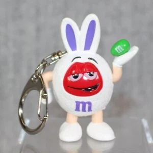M&M's MARS Easter Bunny Chocolate PVC Keyring Key Chain Backpack Clip Charm - Bild 1 von 10