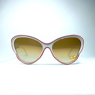 Sunglasses, scallop, butterfly, Diane, mineral lenses, frames, Twiggy, vintage - Image 1 of 4