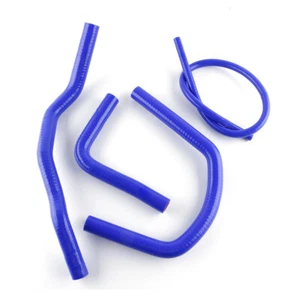 For Yamaha 87-06 Banshee 350 YFZ350 Reinforced Blue Pipe Silicone Radiator Hose - Imagen 1 de 12