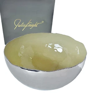 Julia Knight Cascade 12" Bowl Cloud 8554515 Serving Bowl, Decorative Bowl 6"x12" - Picture 1 of 5