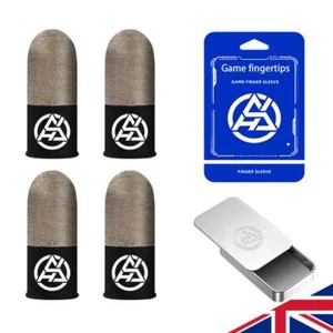 Luminous Fingertips Breathable Game Finger Cots Thumb Glove for PUBG(2 Pair+Box) - Picture 1 of 8