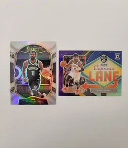 2020-21 Panini Select Silver Prizm & Purple Express Lane Kyrie Irving Nets - Picture 1 of 5