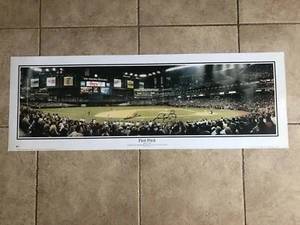 1998 MLB AZ DBacks Opening Day Pitch Poster Signed by Matt Williams/Andy Benes - Picture 1 of 6