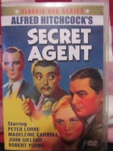 Geheimagent auf DVD 1936 Alfred Hitchcock - Bild 1 von 5