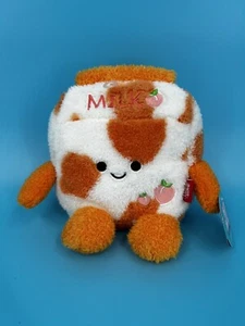 NUEVO CON ETIQUETAS 8" Palmer the Peach Milk Bumz Peluche Hot Topic Exclusivo MooBumz - Imagen 1 de 3