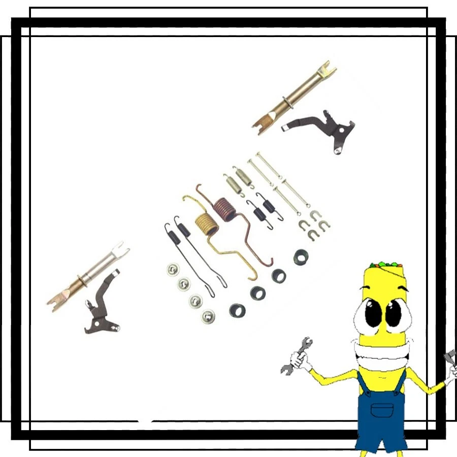 Kit completo de herrajes de tambor de freno trasero para Toyota TACOMA 2005-2023 Foto 1 de 1