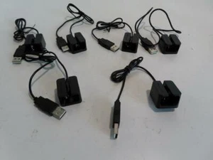 LOT OF 6X PLANTRONICS USB STANDARD BATTERY CHARGER FOR SAVI WH500 W440 W740 HEAD - Photo 1 sur 2
