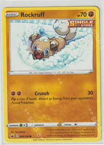 POKEMON CHILLING REIN - TARJETA ROCKRUFF 086/198 NM - ENVÍO Y DEVOLUCIÓN GRATUITOS - Imagen 1 de 1