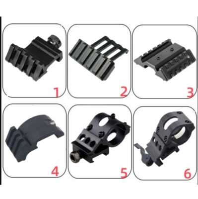 Hunting 45 Degree Offset Angle 20mm Picatinny Rail Mount Base Laser Light Scope - Image 1 of 4