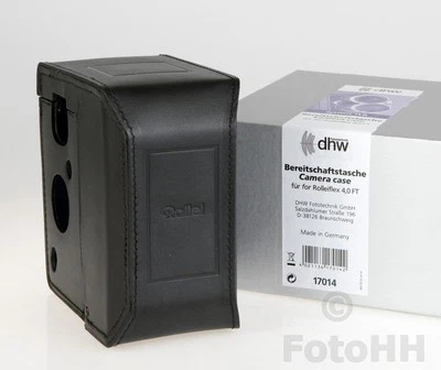 FUNDA DE CUERO NEGRA ROLLEIFLEX FT PARA 4,0 PIES / NÚMERO DE ROLLOI: 17014 / NUEVA Foto 1 de 4