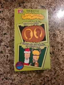MTV Best Of Beavis and Butt-Head Do Christmas / Butt-O-Ween VHS Sealed - Picture 1 of 6