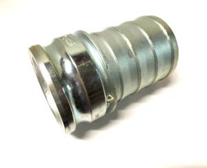 Adaptador macho Camlock de 4" x manguera barba manguera de acero accesorio de acero e400 acero - Imagen 1 de 3