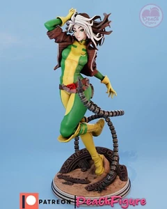 Rogue, X-Men, Resin Scale 1:9 Model Kit Painted 3d Printed GK Statue Figure - Picture 1 of 16