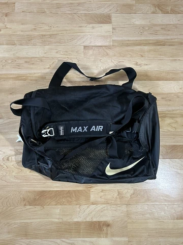 Nike Purdue University Utility Duffel Bag Black Gold Cover