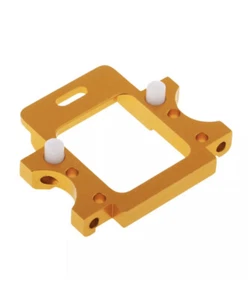 HSP 102060 Gold Front Gear Box Mount 02022 For HSP 1:10 Upgrade RC Parts Buggy - Picture 1 of 1