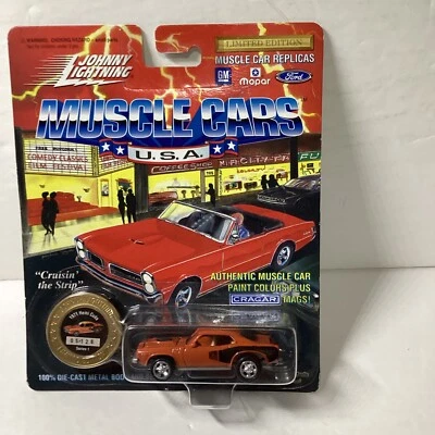 Johnny Lightning, Muscle Cars EE. UU., 1971 Hemi Cuda, escala 1/64 Foto 1 de 4