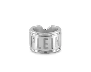 Philipp Plein Anillo Hombre Acero Inoxidable Plata PLEIN DOUBLE TAG PJ0AA10R - Imagen 1 de 5