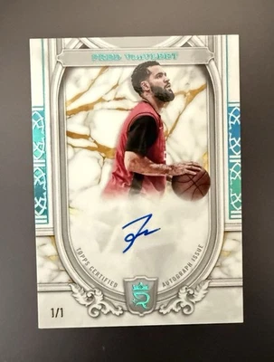 2023-24 Topps Royalty Fred VanVleet Superior Signature Platinum 1/1 On Card Auto - Image 1 of 2