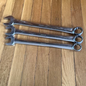 Vintage Snap On OEX-34 1-1/16" & OEX-36 1-1/8" Combination Wrenches - Picture 1 of 14