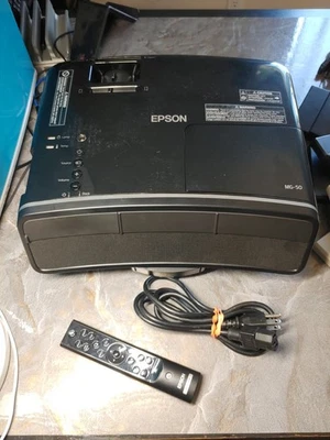 Epson MG-50 Projector 3LCD Dual 10W Speaker 2200 Lumen HDMI 1080p Supported VG - Image 1 of 4