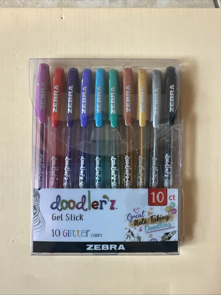 10 doodlerz gel glitter pens  - Image 1 of 2