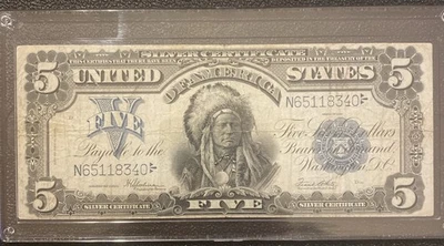 1899 Chief $5 Silver Certificate - Image 1 of 4