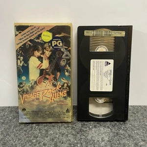Voyage of the Rock Aliens VHS 1984 Prism Sci-Fi Musical Cult B-Movie Rare - Picture 1 of 8