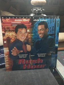 Rush Hour - Jackie Chan Widescreen Edition - LaserDisc NTSC - 1999 New Line Mint - Picture 1 of 4