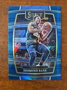2021-22 Panini Select Blue Prizm #63 Desmond Bane Rookie Memphis Grizzlies - Bild 1 von 2