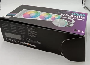 Cooler Master MasterLiquid PL360 Flux Liquid CPU-Kühler WHITE EDITION - Bild 1 von 19