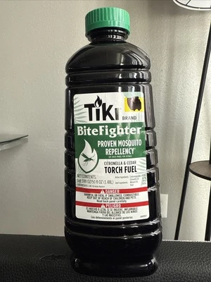 Bamboo Tiki Torches 8-Pack --2' Long, Mosquito Repellent, Outdoor Decor - Image 1 of 2