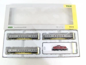 Minitrix N 11611 Personenzug-Set, DB, 4-teilig,Licht, DSS, NEM, TOP in OVP#56855 - Bild 1 von 11