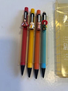 Vintage Sailor Mechanical Pencil Set Japanese Character Dolls Hand Painted - Picture 1 of 8