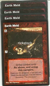Earth Meld x4 VTES Jyhad Lot A - Bild 1 von 1
