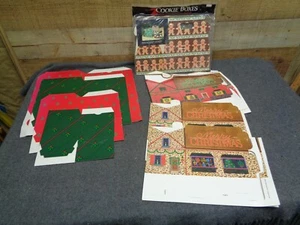 Vintage Baked Goods Cookie Christmas Boxes 1985 - Lot of 9 Boxes - Picture 1 of 7