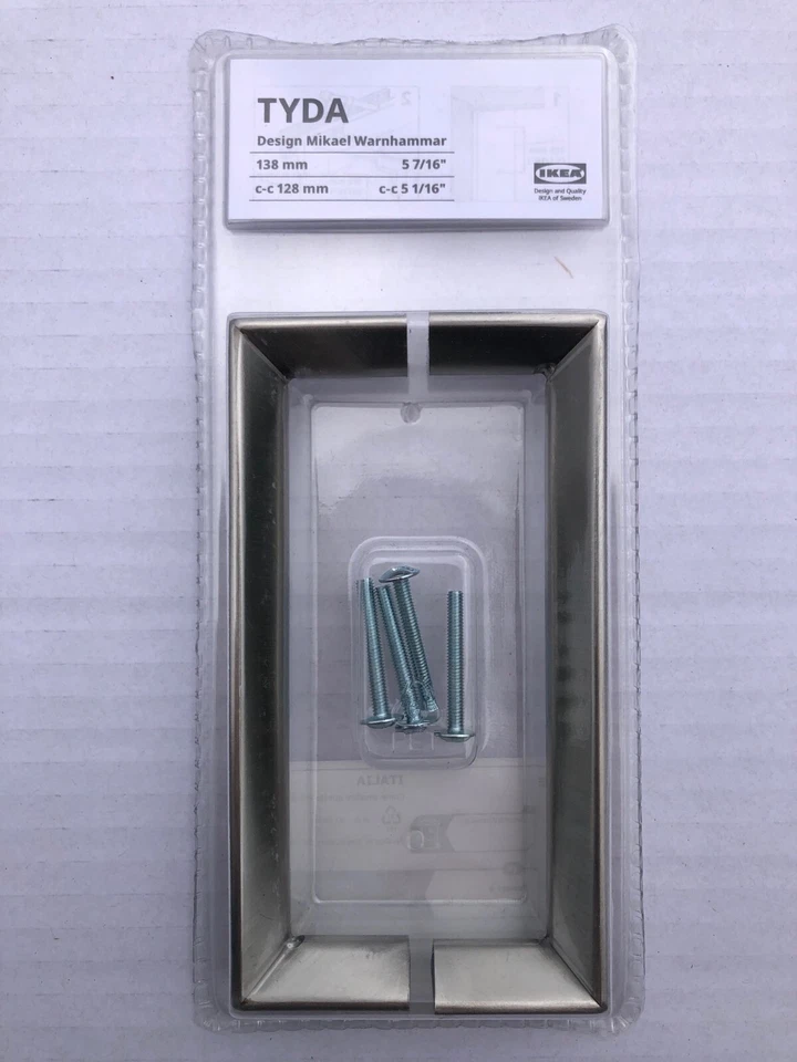 ☑️ IKEA Tyda Möbelgriffe Griff Griffe 138 mm 2 Stück  ☑️ - Bild 1 von 1