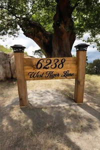 personalized home address sign - Picture 1 of 7