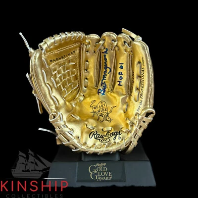 Bill Mazeroski signed Mini Gold Glove JSA COA Pirates Baseball HOF Inscribed QTY - Image 1 of 3