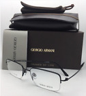 New Titanium GIORGIO ARMANI Eyeglasses AR 5003-T 3001 55-19 Matte Black Frames