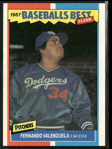 1987 #43 Fernando Valenzuela Fleer Baseball's - Picture 1 of 2