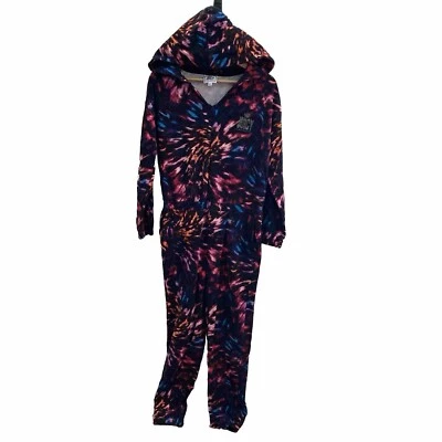 Juicy Couture Tie Dye Mono con Capucha Una Pieza Sudadera con Capucha Mameluco Mujer Mediano Foto 1 de 4