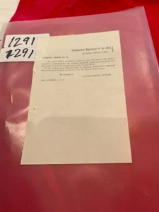 1291 CIVIL WAR SLAVE ORDER GENERAL BENJAMIN BULTER NEW ORLEANS 1862 SLAVES JAIL - Picture 1 of 11
